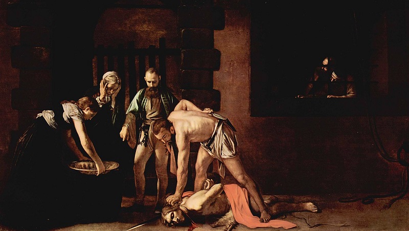 Caravaggios verk ”Johannes Döparens halshuggning”